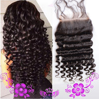 Human Hair Deep Wave Full Lace Wig - image 2