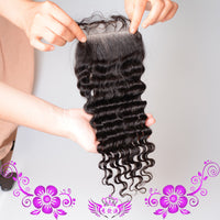 Human Hair Deep Wave Full Lace Wig - image 3