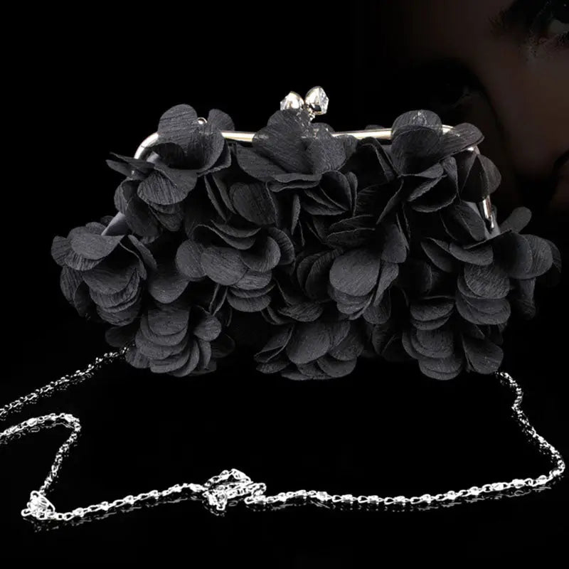 Bolso de noche floral para novia - image 10