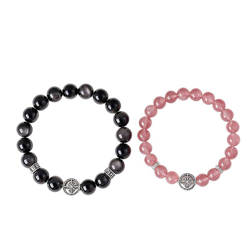 Natural Crystal Bead Bracelet - image 5