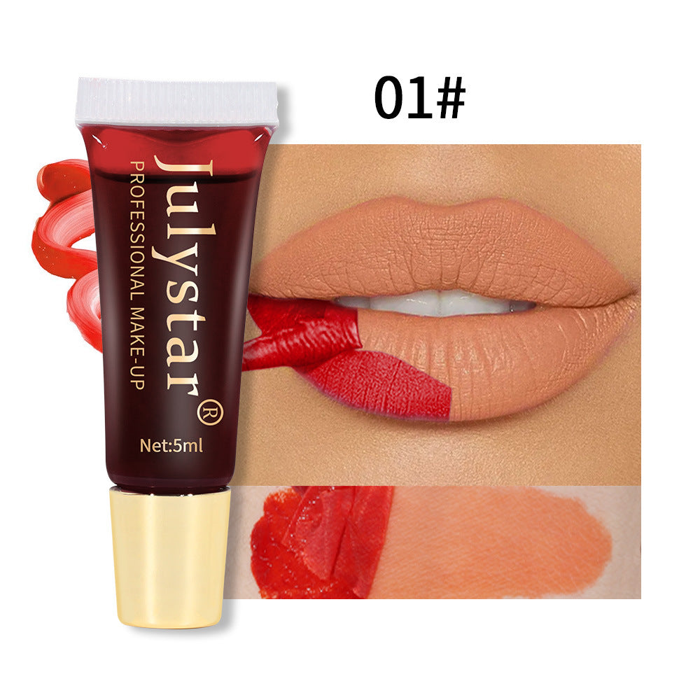 Tinte de labios mate peel-off