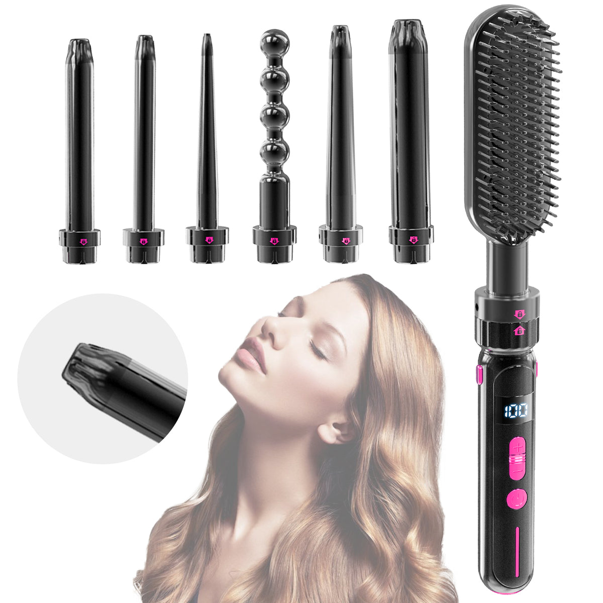 5-in-1 Curling Wand Set - image 1