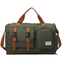 Women's Gym Duffel Bag with Shoe Compartment, Large Travel Weekender Bag with Crossbody Strap - image 4