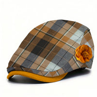 Colorful Checked Beret For Spring And Summer, With A Literary Style - image 1