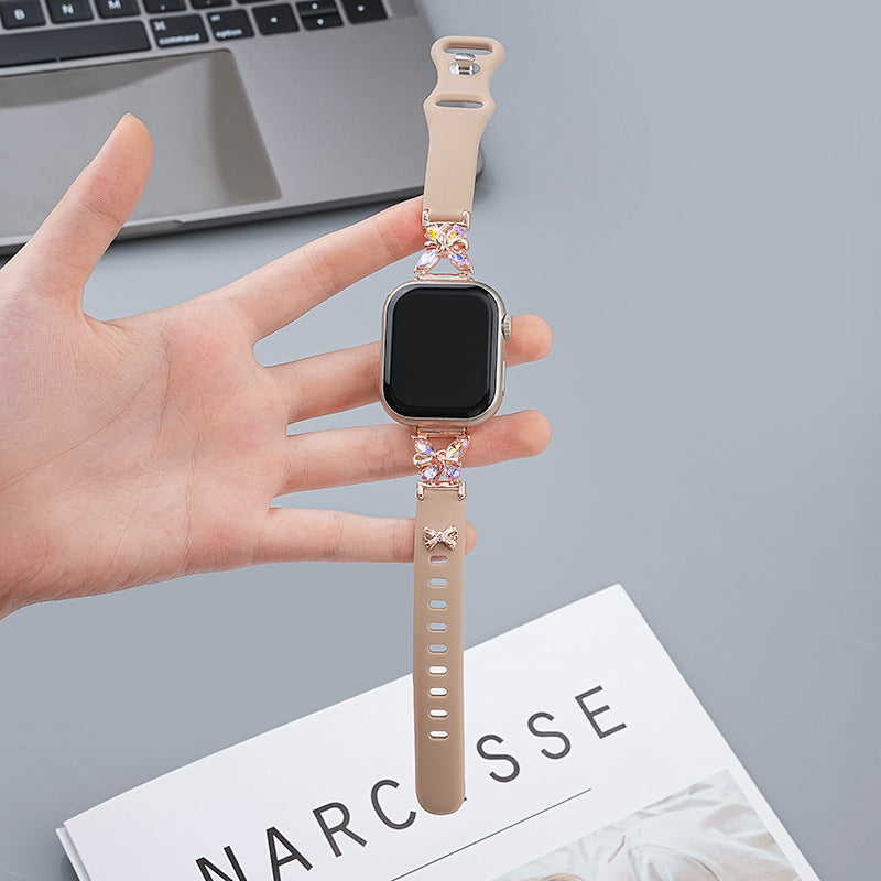 Butterfly Silicone Watch Band - image 11