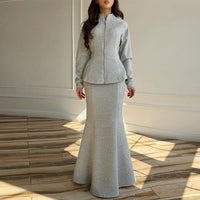 Women's Minimalist Sheath Dress Set - image 4