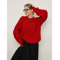 Loose Fit Pullover Knit Sweater - image 7