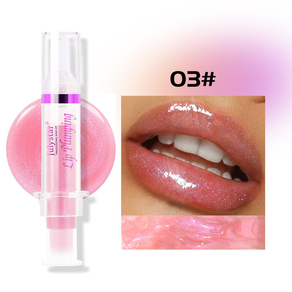 Hydrating Glossy Lip Oil, Tinted Lip Gloss in 6 Shades for Women - image 2
