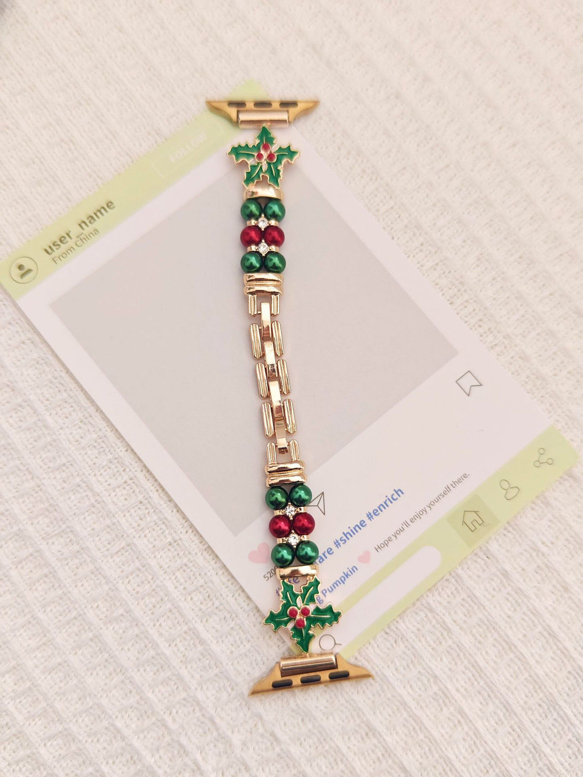 Christmas Tree Watch Band - image 12