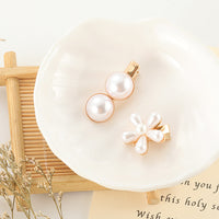 Pearl Bow Hair Clip - image 4