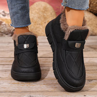 Women's Plush Lined Non-Slip Snow Boots - image 3