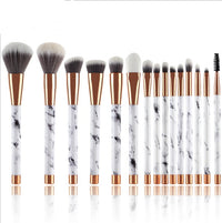 11-Piece Marble Makeup Brush Set - image 5