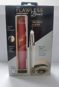 Mini Electric Eyebrow Trimmer with LED Light - image 5