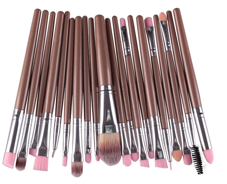 Powder, Blush and Eyeshadow Brush Set