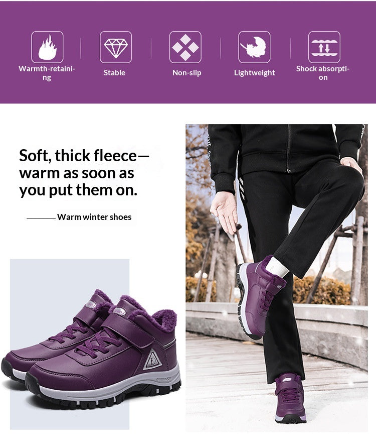 Women's Warm Padded Winter Shoes - image 4