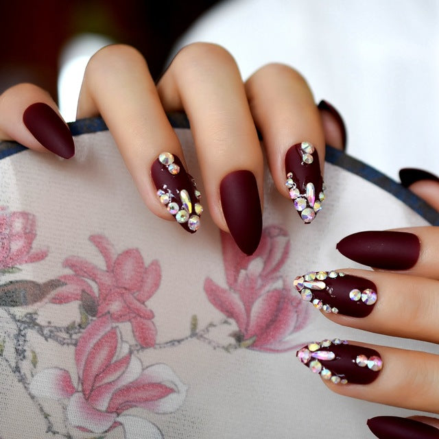 Metallic Press-On Nails