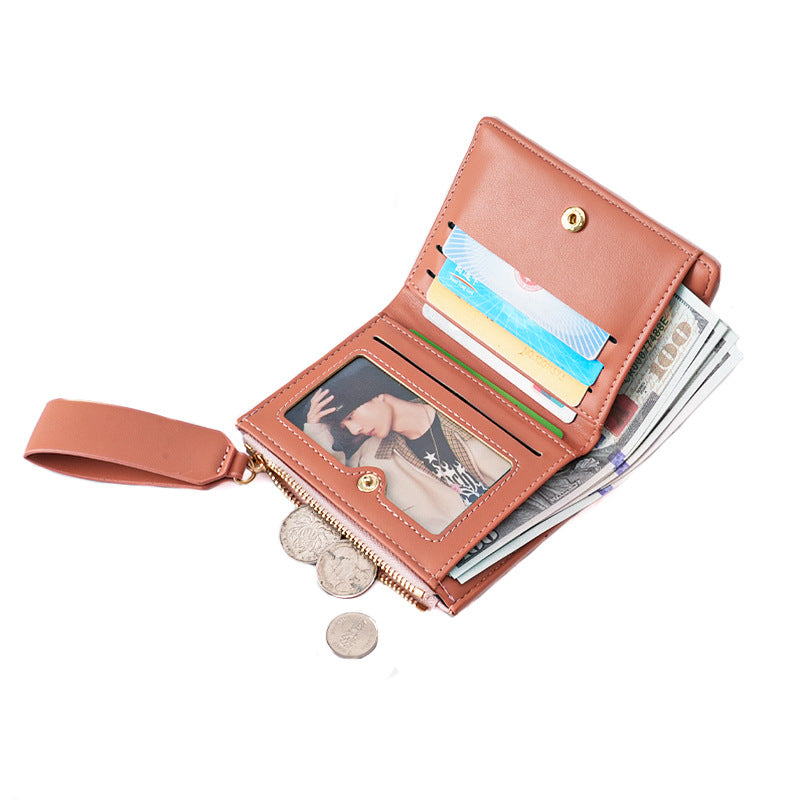 Small Square Faux Leather Wallet - image 2