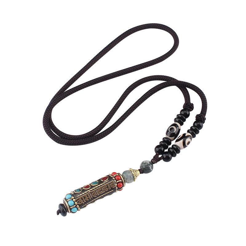 Ethnic Style Long Sweater Chain Necklace - image 6