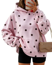 Women's Leopard Print Fleece-Lined Hoodie - image 12