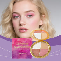 zephoco Highlighter Eyeshadow and Blush Palette, 8.8 g - image 4