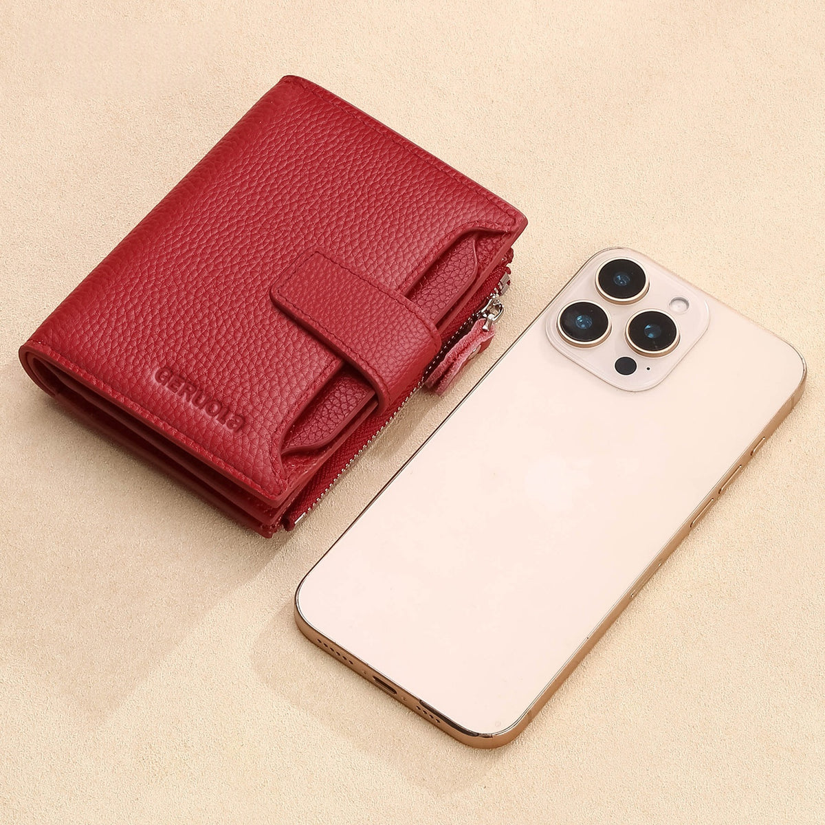 Bifold Zip Coin Purse Wallet - image 4