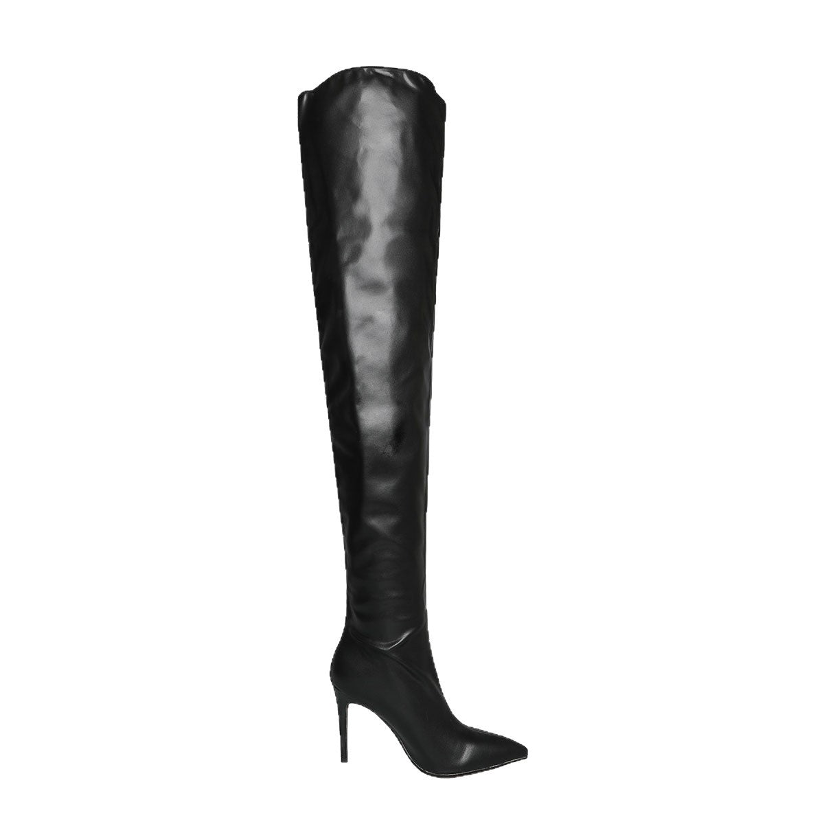 Pointed Toe Stiletto Slouchy Over-the-Knee Boots - image 5