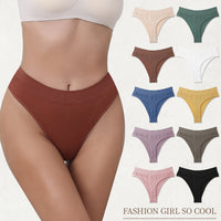 Seamless Wide Waistband Low Rise Briefs - image 1