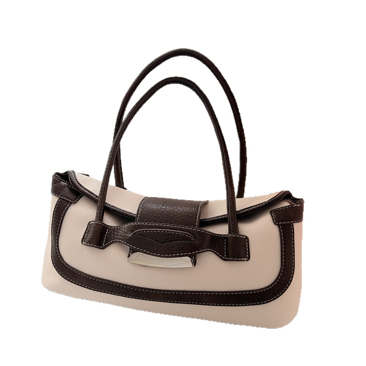 Vintage Multi-Way Shoulder Handbag - image 5