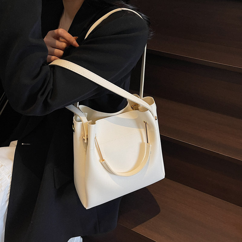 Minimal Bucket Crossbody Bag - image 3