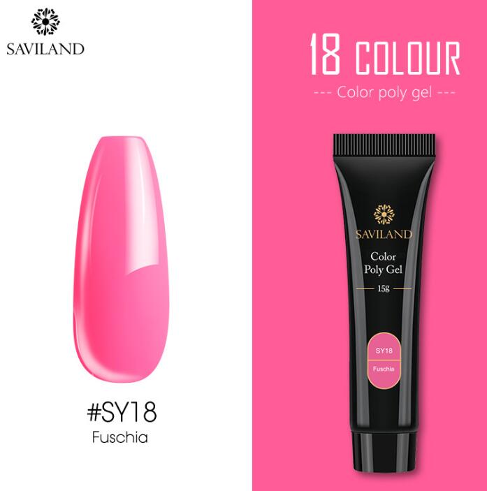 Colored Nail Extension Gel 15g