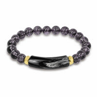 Black Chip Bead Bracelet - image 5