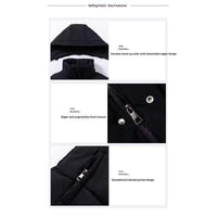 Black Extra Long Puffer Coat - image 4