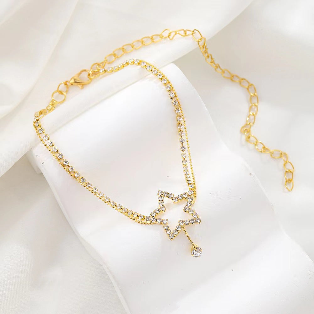 Tobillera de estrella con pedrería - image 5