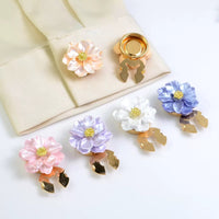 Floral Magnetic Brooch - image 1