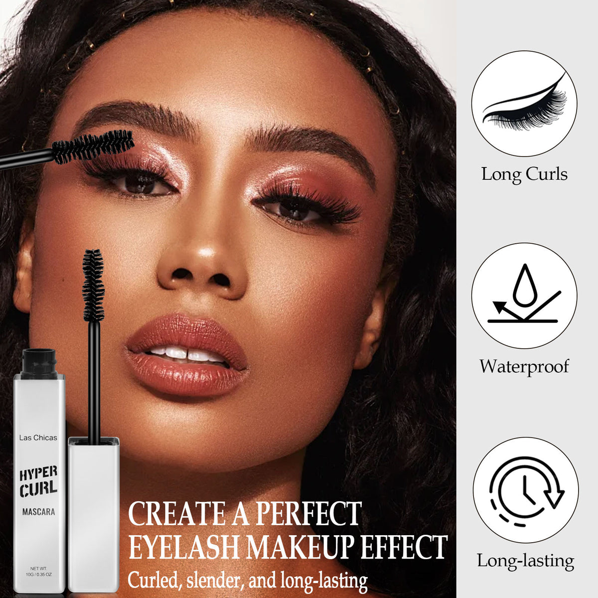 Waterproof Volumizing Black Mascara 2 Pack - image 4