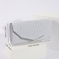 Vintage Flap Evening Clutch - image 4