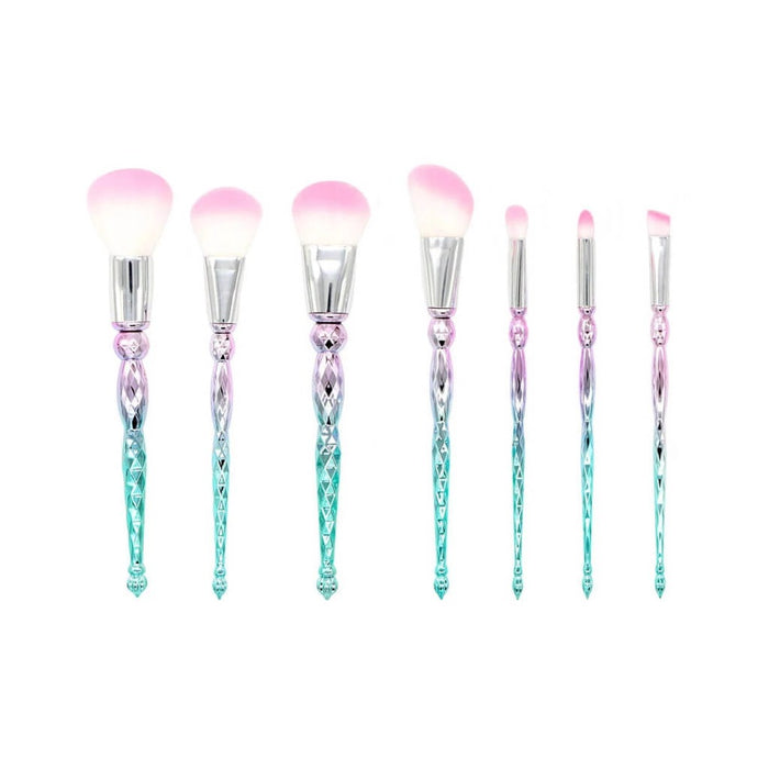 Diamond Handle Makeup Brush Set