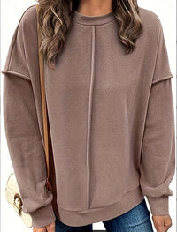 Casual Loose Fit Knit Sweater - image 7