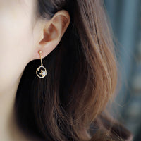 Star & Moon Zircon Earrings - image 4