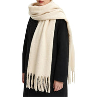 Chunky Oversized Winter Blanket Scarf - image 1