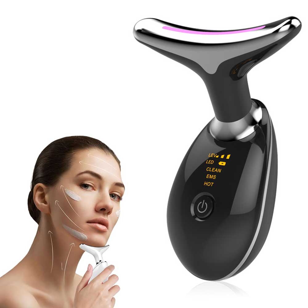 Neck Face Massager Face Sculpting Tool 3 Colour Modes And Vibration For Facial Massager For Double Chin - image 7