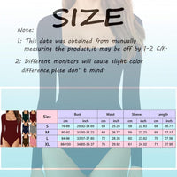 Women's Long Sleeve Square Neck Tummy Shaper Bodysuit Sexy Slimming Elegant Lingerie - image 8