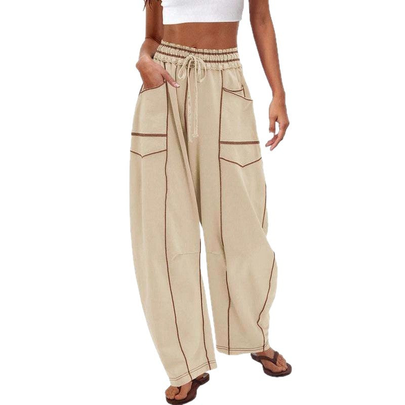 Women's Summer Loose Wide-leg Casual Pants - image 5
