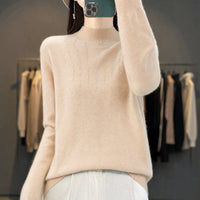 Rhinestone Mock Neck Sweater - image 2