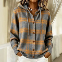 Women's Loose Hooded Sweater Cardigan - image 1