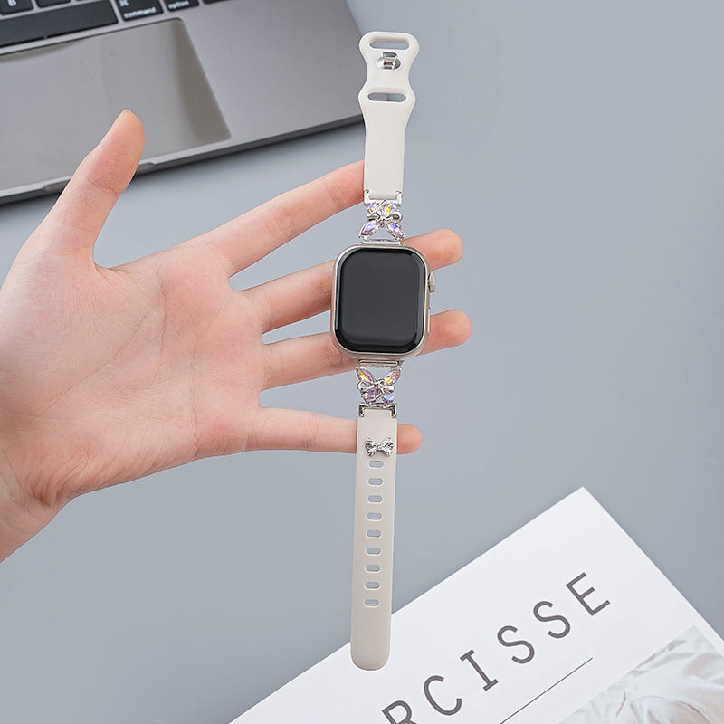 Butterfly Silicone Watch Band - image 8
