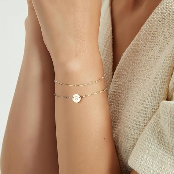 Dainty Gold Bracelets - image 3