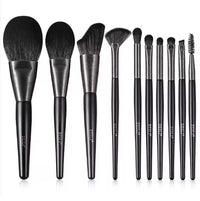 BEILI Low MOQ Ship Fast Custom High Quality Make Up Brushes Wholesale Wood Handle Premium Natural10pcs Makeup - image 2