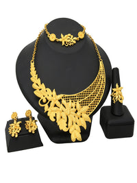 Gold Plated Jewelry Set - image 2