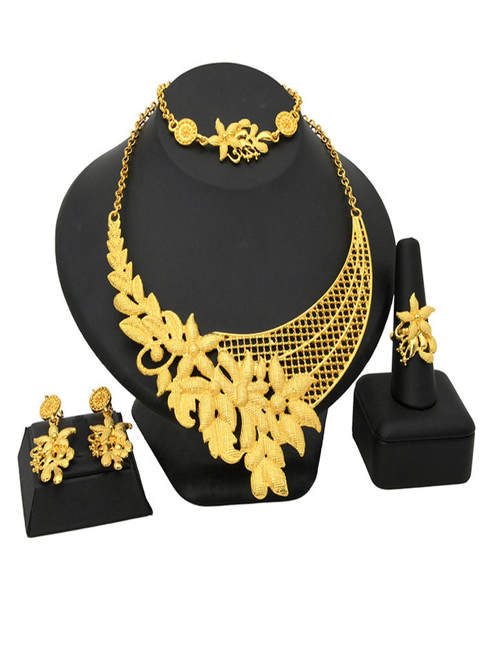 Gold Plated Jewelry Set